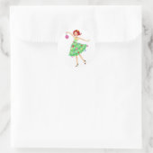 Christmas Diva Sticker (Tasche)