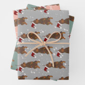 Christmas Doberman Pinscher Geschenkpapier Set (Beispiel)