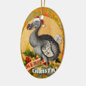 Christmas Dodo Bird Keramik Ornament (Links)