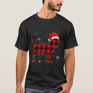 Christmas Dog Buffalo Plaid, Christmas Beagle T-Shirt