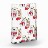 Christmas Dog & Cat Fotoblock (Links)