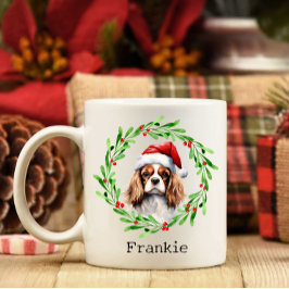 Christmas Dog Cavalier King Charles Spaniel Pet Kaffeetasse