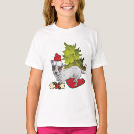 Christmas Dog Corgi Sleepshirt T-Shirt