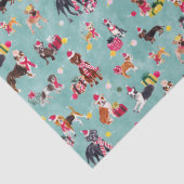 CHRISTMAS DOG CUTENESS SEIDENPAPIER (Detail)