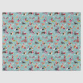 CHRISTMAS DOG CUTENESS SEIDENPAPIER (Vorderseite)