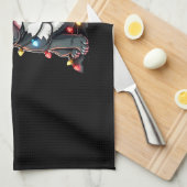 Christmas Dog French Bulldog Xmas Frenchie 3 Geschirrtuch (Viertel Falte)