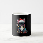 Christmas Dog French Bulldog Xmas Frenchie 3 Kaffeetasse (Mittel)