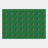 christmas dog geschenkpapier set (Vorderseite)