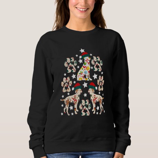 Christmas Dog quote Dog cool Christmas Sweatshirt (Vorderseite)