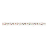 Christmas dogs and greenery pattern ripsband (Vorderseite)