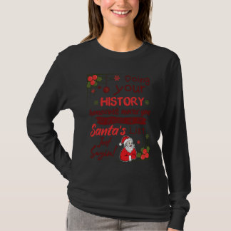 Christmas 'Doing your HISTORY homework' T-Shirt