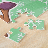 Christmas Donkey Cartoon Puzzle (Seite)