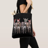 Christmas Donkey Lover Gift Farm Xmas Tasche (Von Nahem)