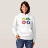 Christmas Donuts Hoodie (Vorne ganz)