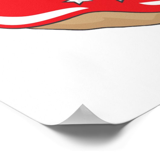 Christmas Donuts Poster (Ecke)