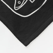 Christmas Doodle 2025 Coquette Bow Xmas Tree Ornam Fleecedecke (Ecke)