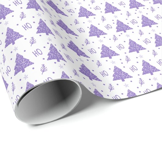 Christmas Doodle Geschenkpapier (Rolleneckpunkt)