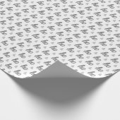 Christmas Doodle Geschenkpapier (Ecke)