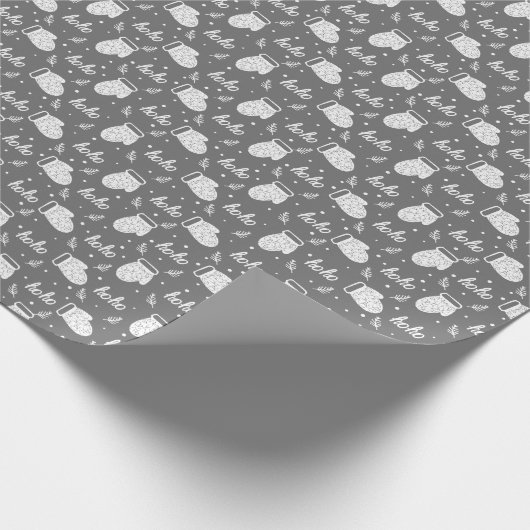 Christmas Doodle Geschenkpapier (Ecke)