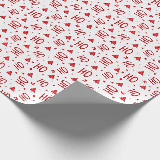 Christmas Doodle Geschenkpapier (Ecke)