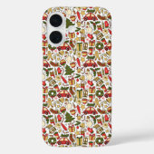 Christmas Doodle iPhone / iPad case (Rückseite)