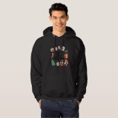 Christmas Doodles Tis' The Season Retro Holiday Co Hoodie (Vorne ganz)