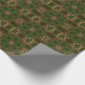 Christmas Dot Mandala Geschenkpapier (Ecke)