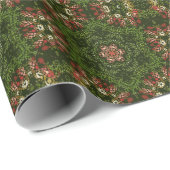 Christmas Dot Mandala Geschenkpapier (Rolleneckpunkt)