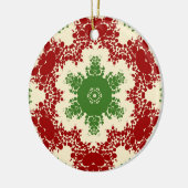 Christmas Dot Mandala Keramik Ornament (Links)