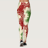 Christmas Dot Mandala Leggings (Rückseite)