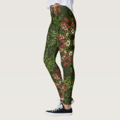 Christmas Dot Mandala Leggings (Links)