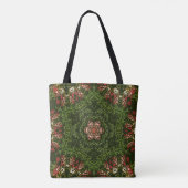 Christmas Dot Mandala Tasche (Rückseite)