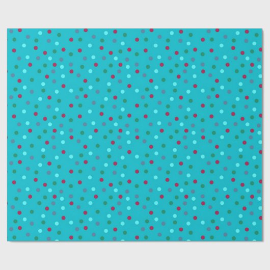 Christmas Dots Geschenkpapier (Flach)