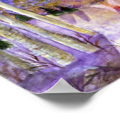 Christmas Dove Angel Poster (Ecke)