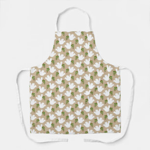 Christmas Dove Peace Liebe Joy Faith Holidays Cook Schürze
