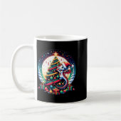 Christmas Dragon Decorates Christmas Tree - Merry Kaffeetasse (Links)