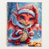 Christmas dragon, too cute to arrest, planer (Vorderseite)