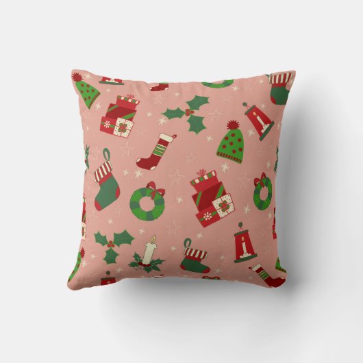 Christmas Drawing  Kissen (Rückseite)