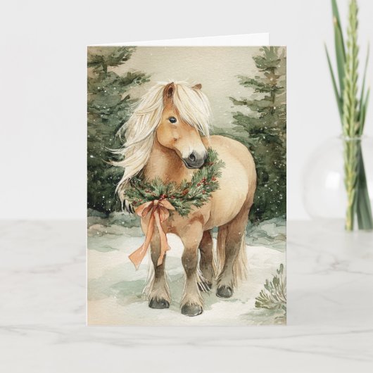 Christmas Dreams Feiertagskarte (Vorderseite)