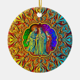 CHRISTMAS ~ Drei Könige ~ Keramik Ornament