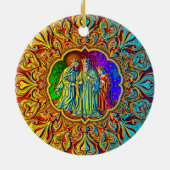 CHRISTMAS ~ Drei Könige ~ Keramik Ornament (Hinten)