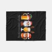 Christmas Drinking Merry Christmas Santa Beer Fleecedecke (Vorderseite (Horizontal))