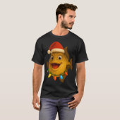 Christmas-Drückerfisch T-Shirt (Vorne ganz)