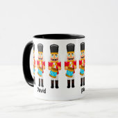 Christmas Drummer Boy Nutcrackers Drummer Tasse (Vorderseite Links)