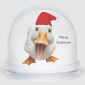 Christmas Duck Snow Globe Schneekugeln (Vorderseite)