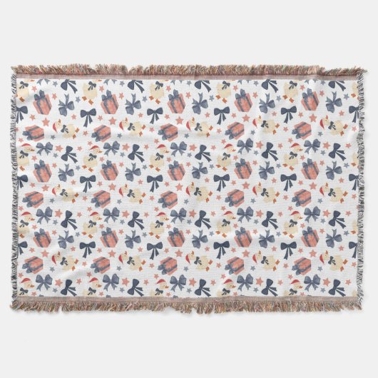 Christmas Duck Throw Blanket Decke (Vorderseite)