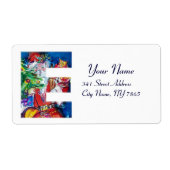 CHRISTMAS E LETTER / SANTA MIT CHRISTMAS TREM (Vorne)