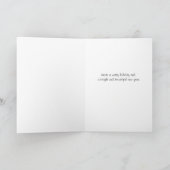 Christmas Eat Sleep and be Merry Sloth Karte (Innenseite)