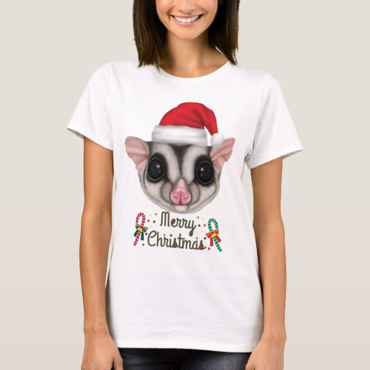 Christmas Edition Sugar Glider T-Shirt (Vorderseite)