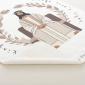 Christmas | Ein König, so hell | Jesus | Neutrale Sherpadecke (3/4)